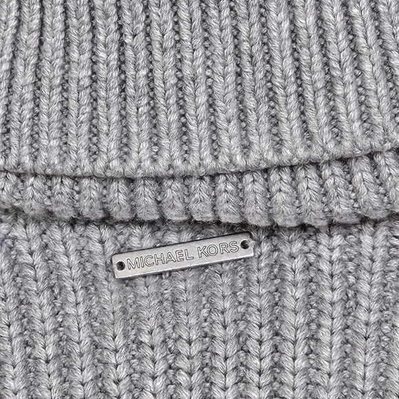 Michael Kors Women’s‎ Sleeveless Turtleneck Sweater Light Gray Size Small - Picture 6 of 10